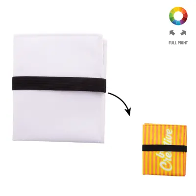 Cuscino pieghevole in rPET FANSEAT FOLD 35x30x2 cm personalizzato - Immagine 1