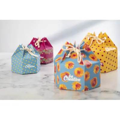 Scatola regalo esagonale CREABOX HEXACORD S - Immagine 9