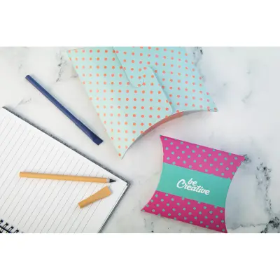 Scatola bomboniera CREABOX PILLOW LOCK M personalizzabile - Immagine 11