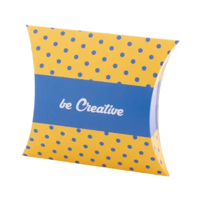 Scatola bomboniera CREABOX PILLOW LOCK S personalizzabile - Immagine 3