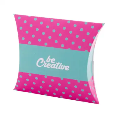 Scatola bomboniera CREABOX PILLOW LOCK S personalizzabile - Immagine 5