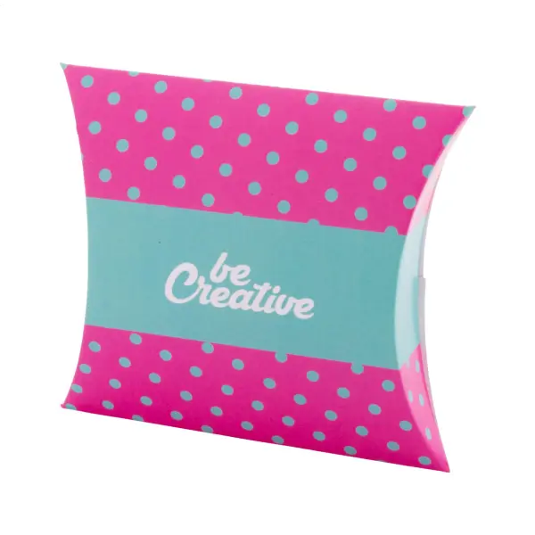Scatola bomboniera CREABOX PILLOW LOCK S personalizzabile - Immagine 5