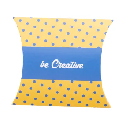 Scatola bomboniera CREABOX PILLOW LOCK S personalizzabile - Immagine 7