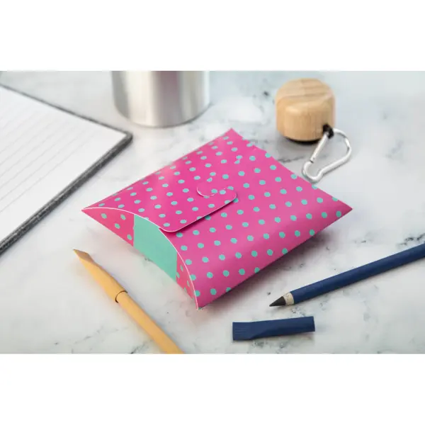 Scatola bomboniera CREABOX PILLOW LOCK S personalizzabile - Immagine 9