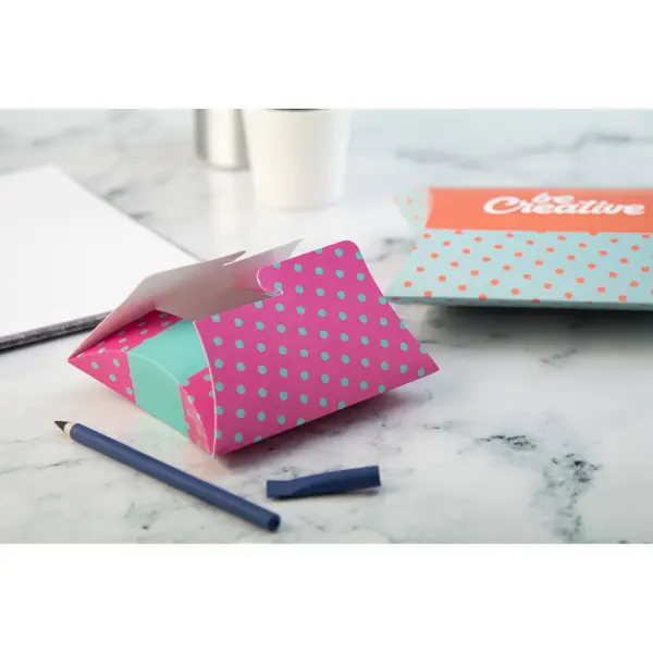 Scatola bomboniera CREABOX PILLOW LOCK S personalizzabile - Immagine 10