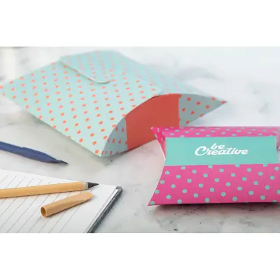 Scatola bomboniera CREABOX PILLOW LOCK S personalizzabile - Immagine 12