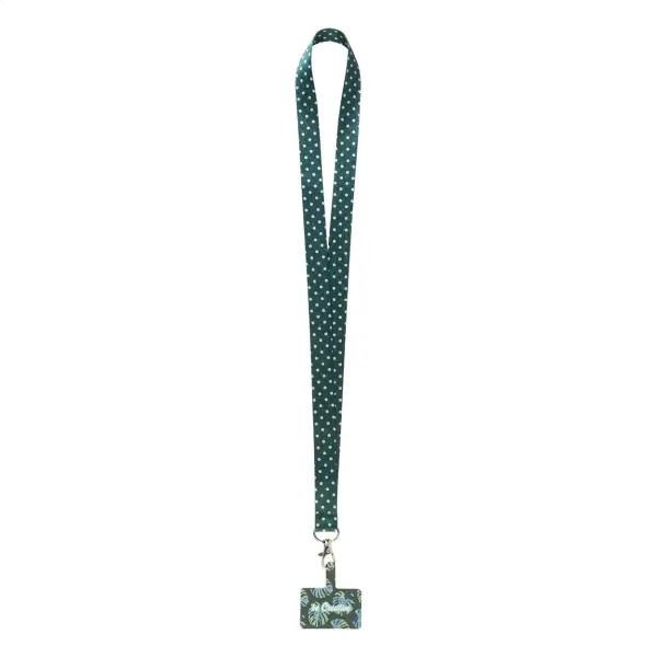 Lanyard in RPET SUBYARD MOBILE RPET con stampa su entrambi i lati - Immagine 1