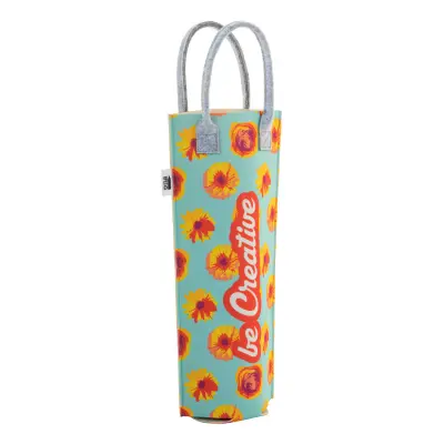 Borsa vino in RPET personalizzabile CREAFELT VINO - Immagine 3
