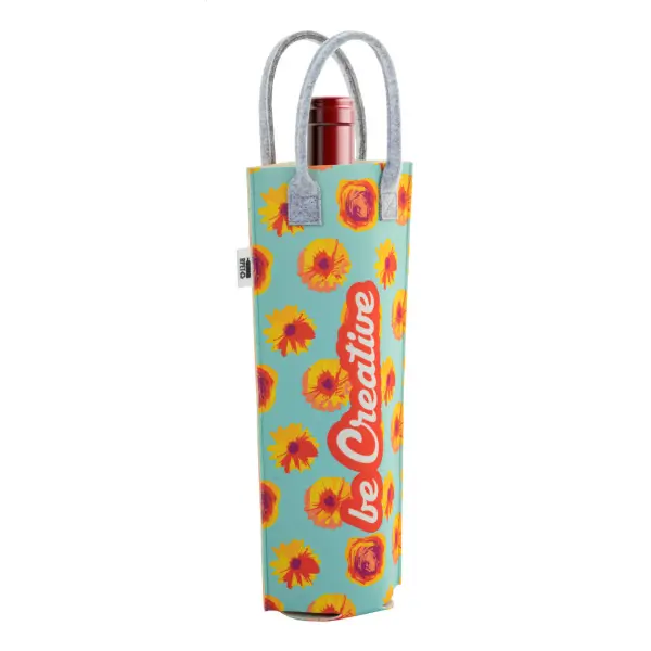 Borsa vino in RPET personalizzabile CREAFELT VINO - Immagine 9