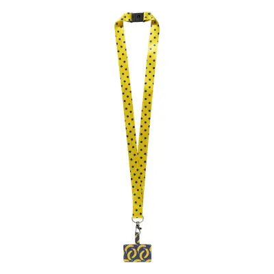 Porta telefono lanyard SUBYARD MOBILE SAFE in RPET - Immagine 2
