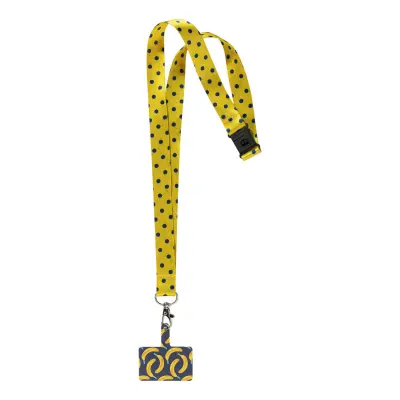 Porta telefono lanyard SUBYARD MOBILE SAFE in RPET - Immagine 3