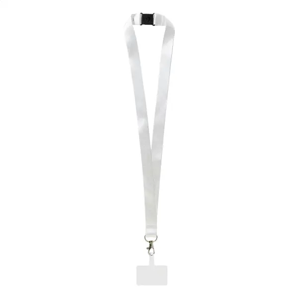 Porta telefono lanyard SUBYARD MOBILE SAFE in RPET - Immagine 1