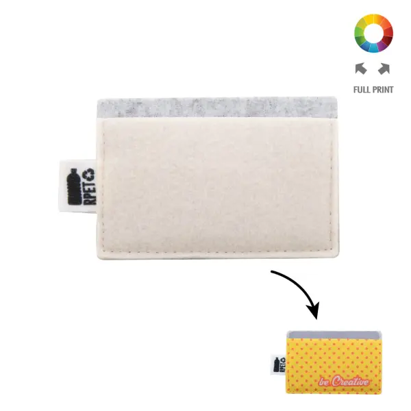 Porta carte di credito personalizzato CREAFELT CARD - Immagine 1