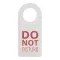Hotel DISTURB WOOD, gancio in betulla personalizzato - Anteprima 1