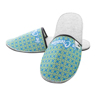 Pantofole in RPET CREA FELT SLIP con stampa personalizzata - Immagine 11