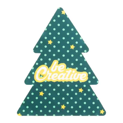 Panno per occhiali CREAclean Xmas  in microfibra RPET 170 g/m² - Immagine 3