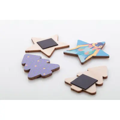 Magnete frigo natalizio albero di Natale WOOFRI XMAS - Immagine 4