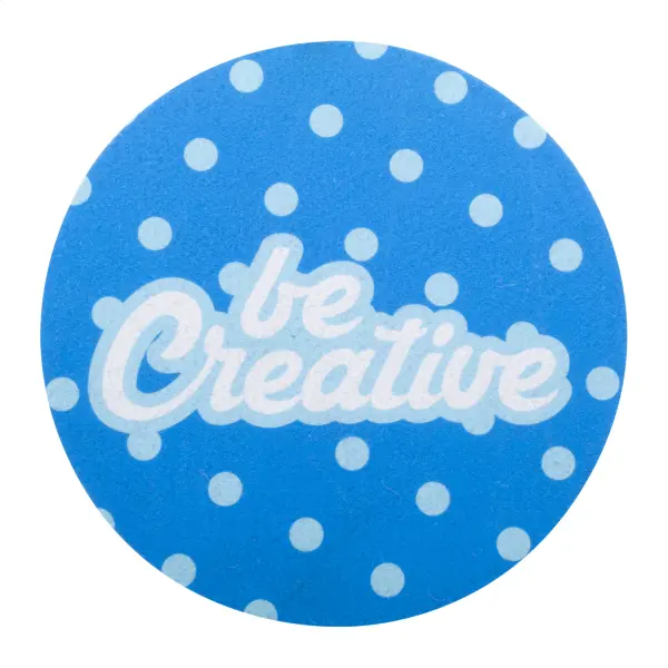 Tappetino mouse in RPET CREAFELT CURSOR ROUND - Immagine 2