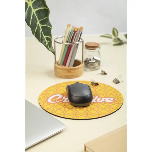 Tappetino mouse in RPET CREAFELT CURSOR ROUND - Immagine 7