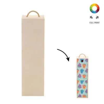 Scatola per bottiglia personalizzabile VINOBOX - Immagine 1