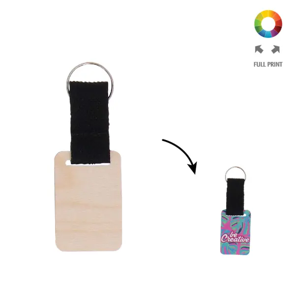 Portachiavi personalizzabile WOODY STRAP - Immagine 1