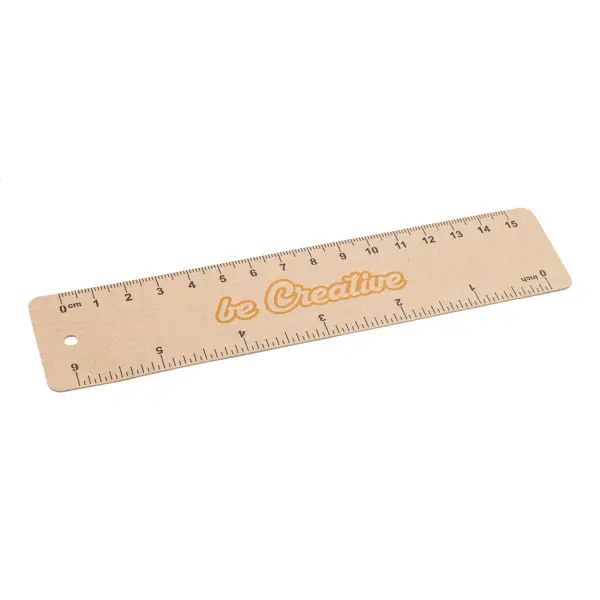 Righello in cartoncino personalizzabile SAMLER ECO - Immagine 1