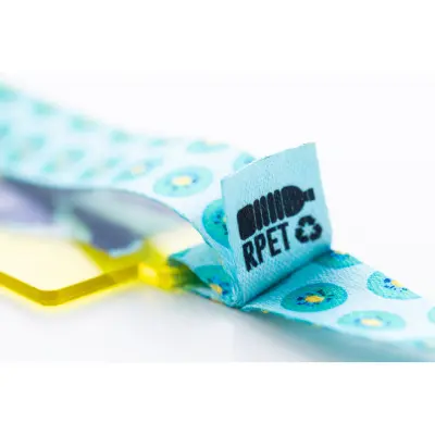 Medaglia personalizzata SUBDAL COLOUR SQUARE con lanyard - Immagine 9