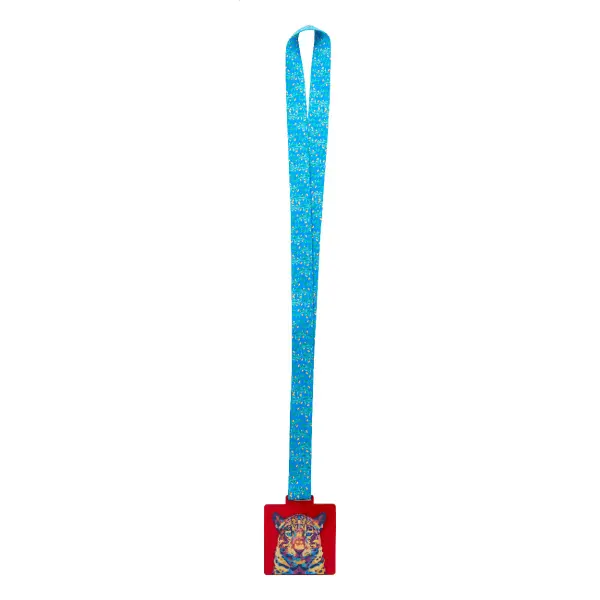 Medaglia personalizzata SUBDAL COLOUR SQUARE con lanyard - Immagine 16
