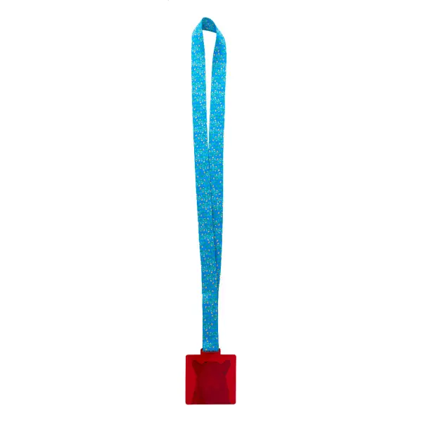 Medaglia personalizzata SUBDAL COLOUR SQUARE con lanyard - Immagine 17