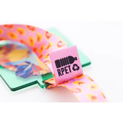 Medaglia personalizzata SUBDAL COLOUR SQUARE con lanyard - Immagine 24