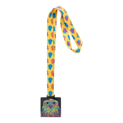 Medaglia personalizzata SUBDAL COLOUR SQUARE con lanyard - Immagine 27