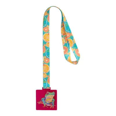 Medaglia personalizzata SUBDAL COLOUR SQUARE con lanyard - Immagine 30