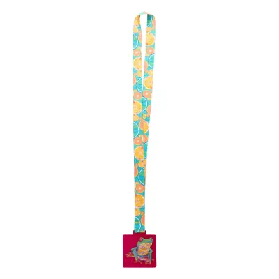 Medaglia personalizzata SUBDAL COLOUR SQUARE con lanyard - Immagine 31