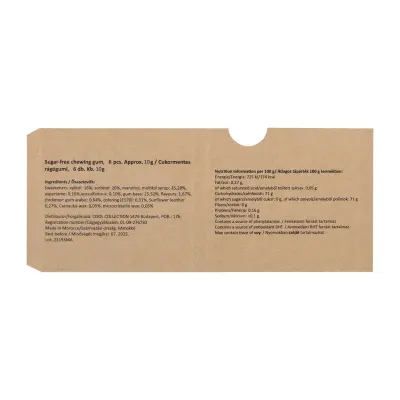 Blister gomme da masticare CREA CHEW 6 ECO con stampa - Immagine 6