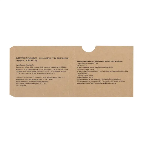 Blister gomme da masticare CREA CHEW 6 ECO con stampa - Immagine 6