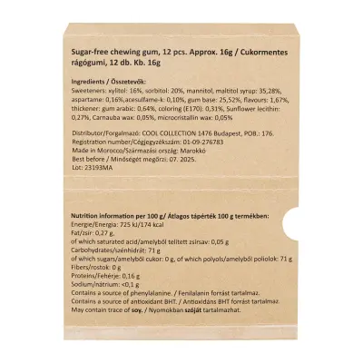 Blister gomme da masticare CREA CHEW 12 Eco personalizzabile - Immagine 6