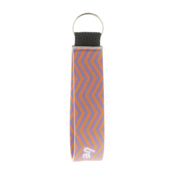 Portachiavi in RPET personalizzabile STRAPPY - Immagine 3