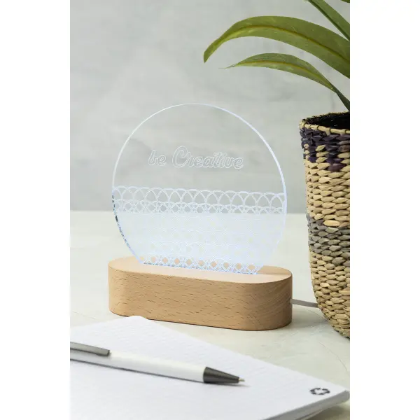 Trofeo con illuminazione a LED WOODIFY - Immagine 17