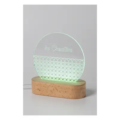 Trofeo con illuminazione a LED WOODIFY - Immagine 20