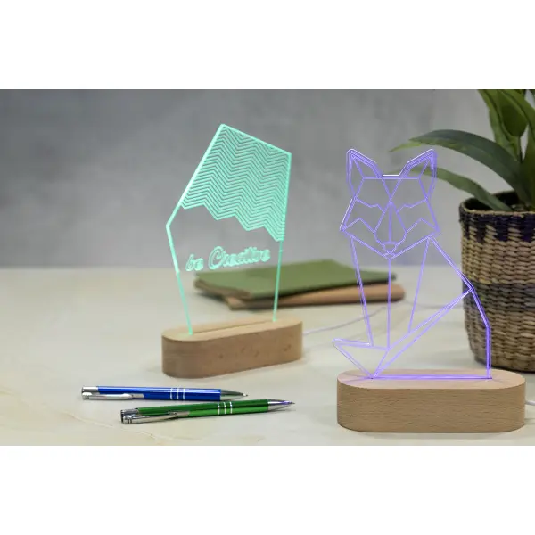 Trofeo con illuminazione a LED WOODIFY - Immagine 25