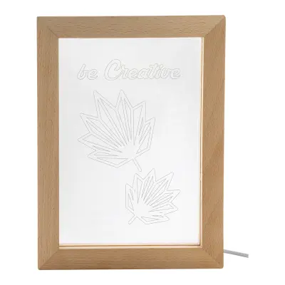 Trofeo con illuminazione a LED WOODIFRAME