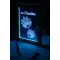 Trofeo con illuminazione a LED WOODIFRAME - Anteprima 7