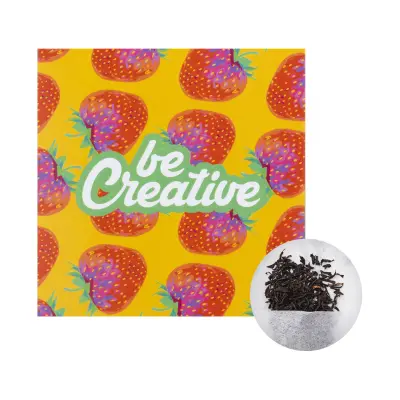 Bustina di tè personalizzata Earl Grey CREATEA SLIM - Immagine 2