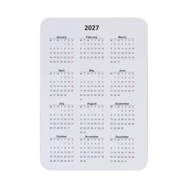 Calendario tascabile personalizzabile CREADATE POCKET - Immagine 3