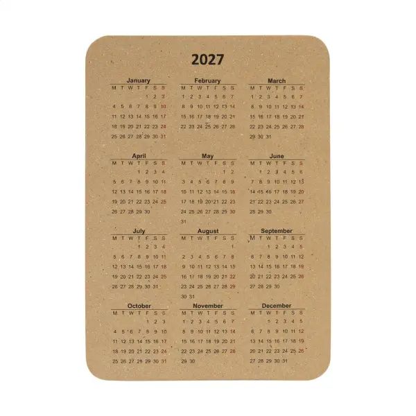 Calendario tascabile personalizzabile CREADATE POCKET ECO - Immagine 3
