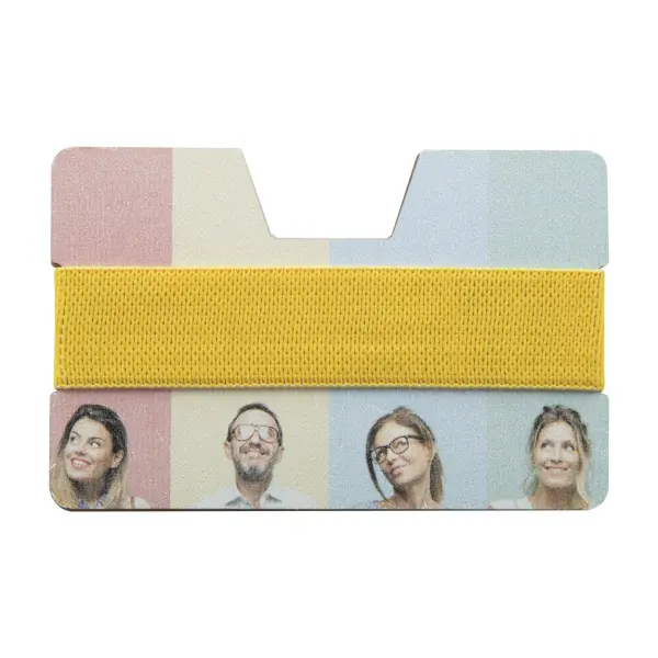 Porta carte di credito STRICARD con cinturino elastico in gomma - Immagine 3