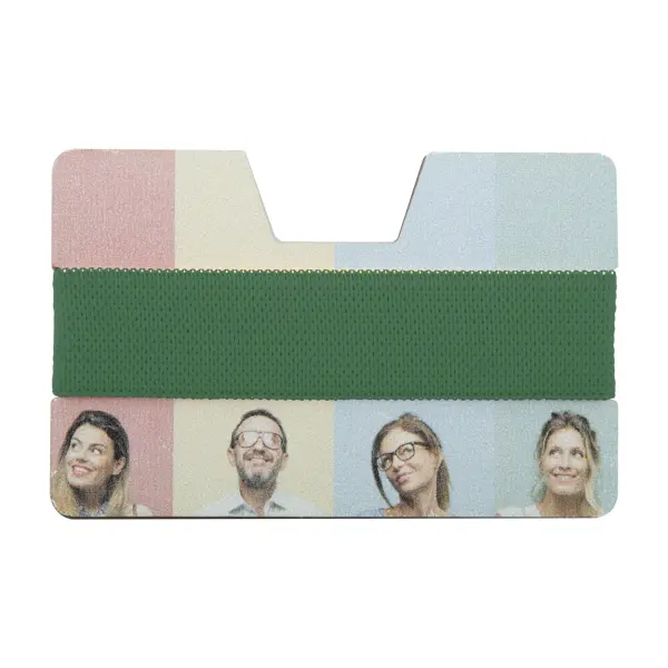Porta carte di credito STRICARD con cinturino elastico in gomma - Immagine 7