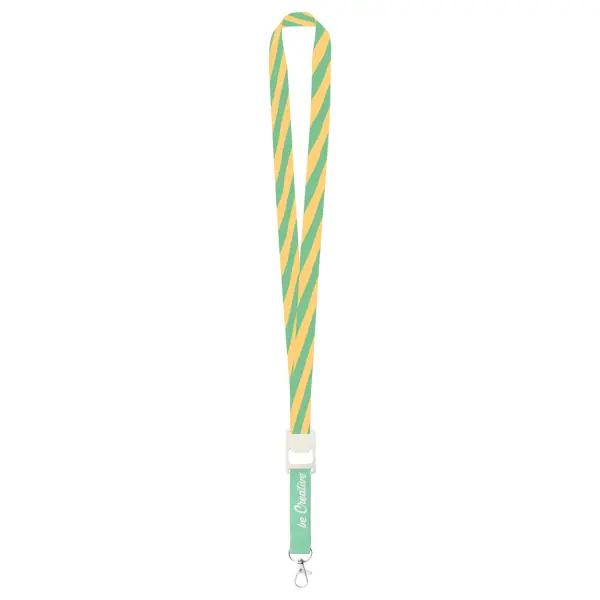 Lanyard con apribottiglie - stampa fullcolor  2 lati - Immagine 4