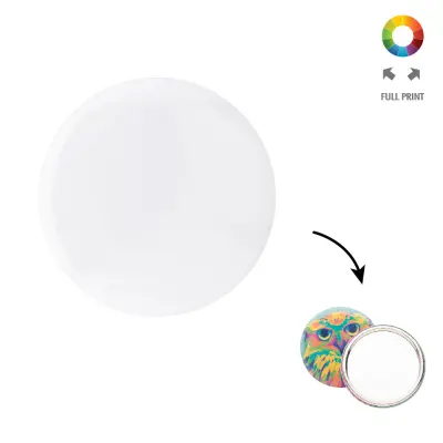 Spilla Badge, Con Specchietto BeautyBadge - Immagine 1