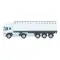 Righello Cm.15, Camion Trucker 15 - Anteprima 1